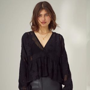 MOVING SALE! 
Wilfred peplum blouse